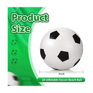 20 piezas de mini bolas inflables de béisbol playa_2