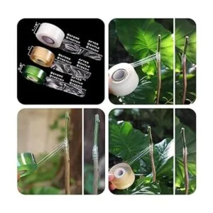 Cuchillo de injerto de jardín con cintas de injerto y_4