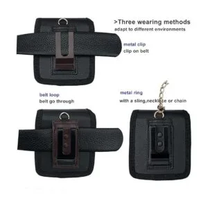 Funda con tapa para cinturón de teléfono para Galaxy Z_4