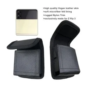 Funda con tapa para cinturón de teléfono para Galaxy Z_2