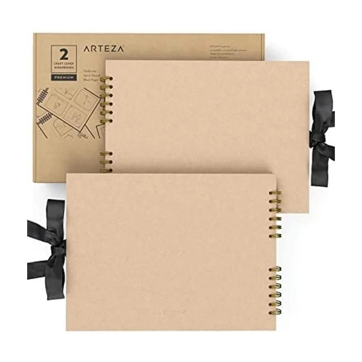 Arteza Paquete de 2 álbumes de recortes cubierta de_1