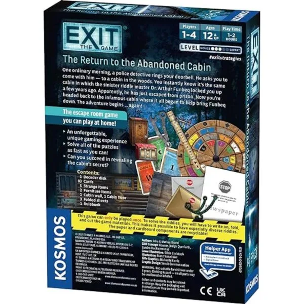 EXIT The Return to The Abandoned Cabin EXIT The Game_2
