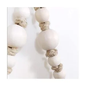 Ykendz Soporte de papel higiénico con cuentas de madera_3