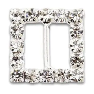 SummerRay 25 hebillas cuadradas con diamantes de_1