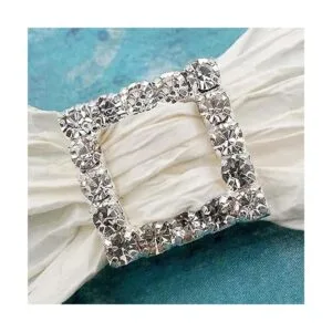 SummerRay 25 hebillas cuadradas con diamantes de_2