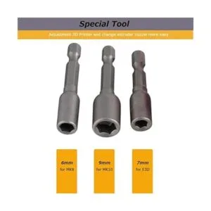 Herramienta de cambio de boquilla de impresora 3D para MK8_3