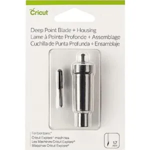 Cricut Hoja de punta profunda carcasa hoja de corte con_1
