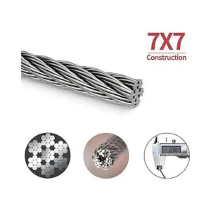 26ELE Alambre para colgar fotos de 190 libras resistente_3