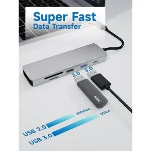 SIVXNEM Adaptador USB C a HDMI Hub USB C 4K HDMI_5