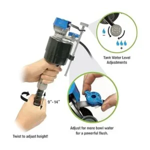 Fluidmaster K400H039T14 PerforMAX Kit de reparación de_2