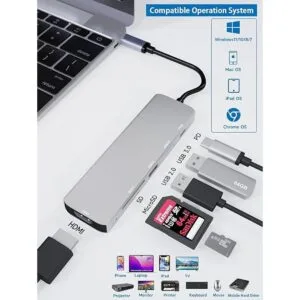 SIVXNEM Adaptador USB C a HDMI Hub USB C 4K HDMI_2
