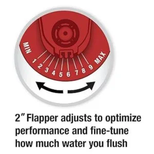 Fluidmaster K400H039T14 PerforMAX Kit de reparación de_3