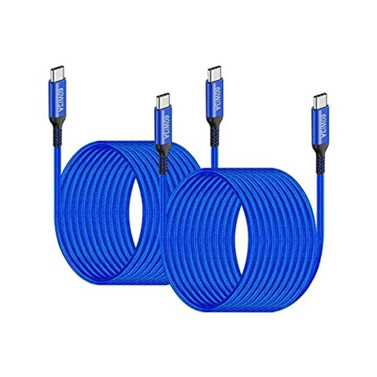 Awnuwuy Cable USB C a USB C de 15 pies de largo 2_1