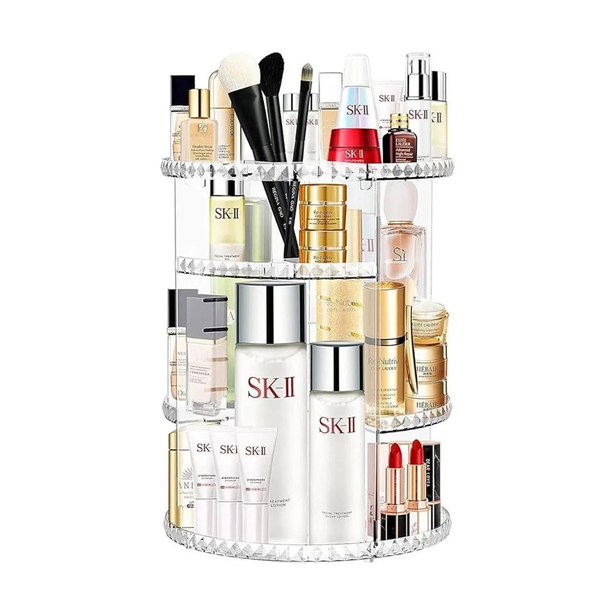YIEZI Organizador de maquillaje giratorio de 360 grados_1