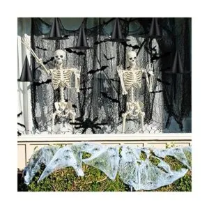 69 decoraciones de Halloween incluyen 12 sombreros de_2