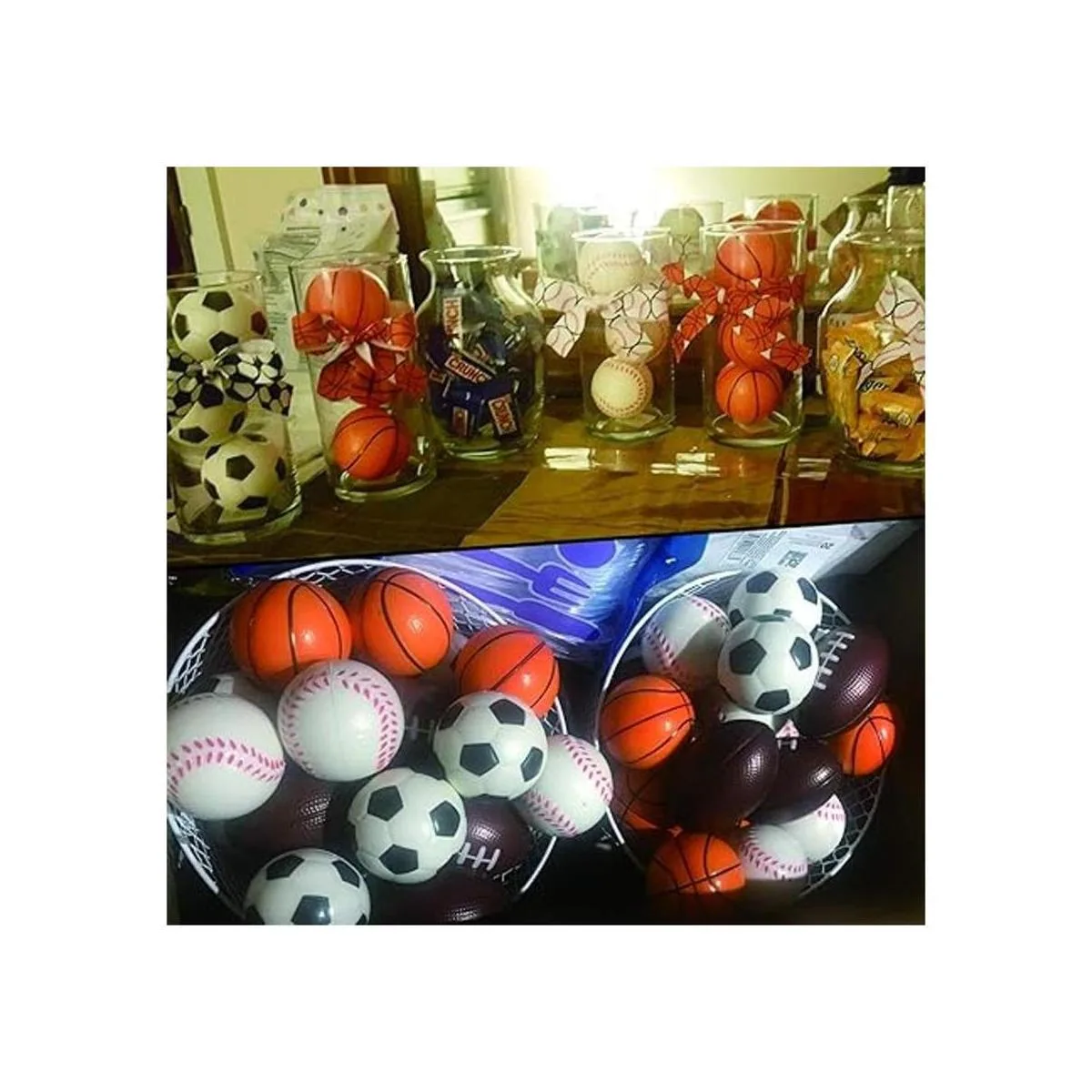 Novelty Place Pelotas de estrés exprimibles béisbol_6