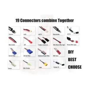 Readytosky 19 en 1 Lipo cargador de batería adaptador_3