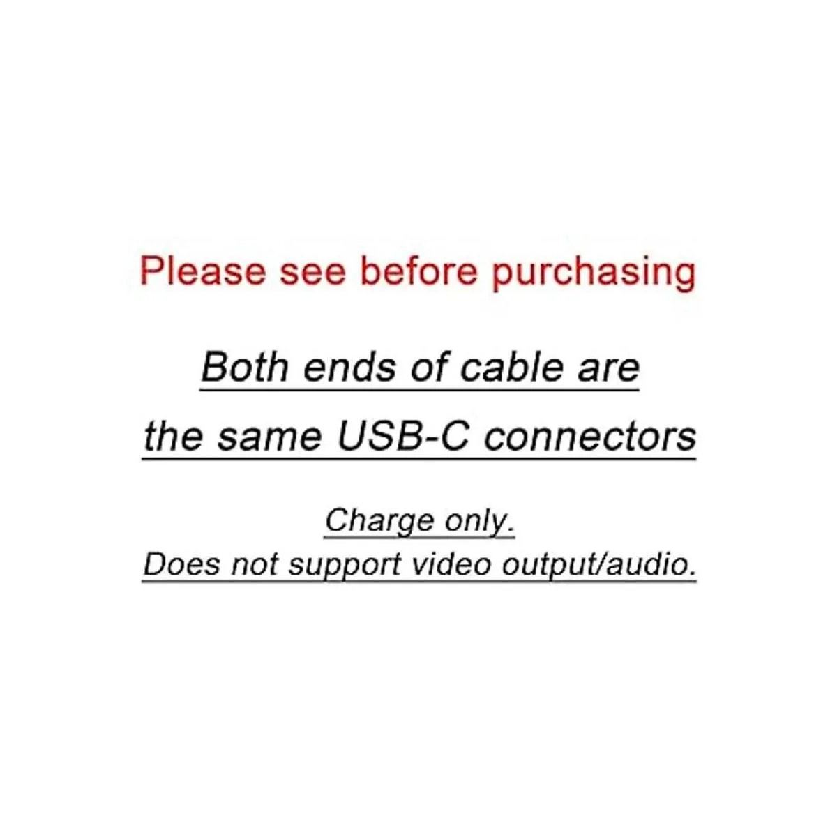 Awnuwuy Cable USB C a USB C de 15 pies de largo 2_2