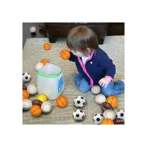 Novelty Place Pelotas de estrés exprimibles béisbol_5