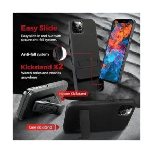 MOTIVE Funda para iPhone 13 PRO MAX con clip para_5