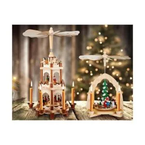 BRUBAKER Velas de árbol 100 cera de abeja paquete de 20_5