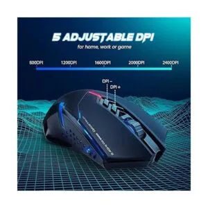 Mouse inalámbrico para juegos mouse USB inalámbrico para_2