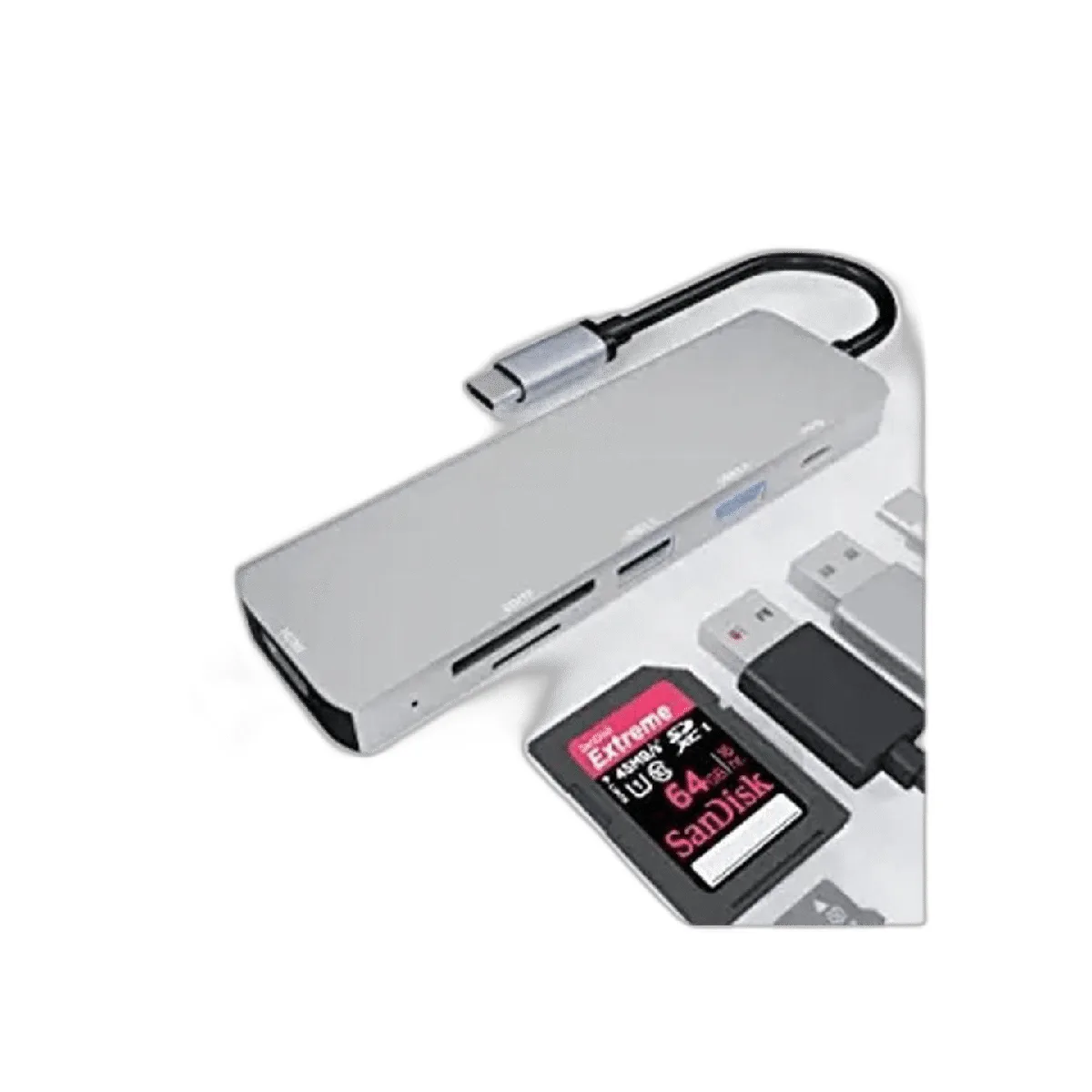 SIVXNEM Adaptador USB C a HDMI Hub USB C 4K HDMI_1