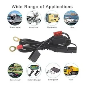 Paquete de 5 Arnés de terminal de anillo Sae a O de 2_6