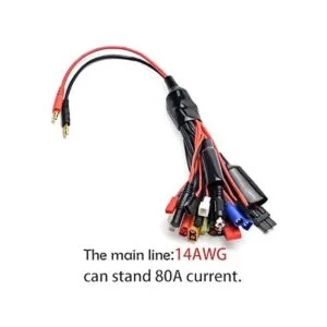 Readytosky 19 en 1 Lipo cargador de batería adaptador_2