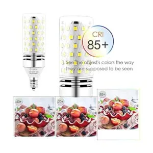 Bombillas LED E12 bombilla LED de candelabro de 15 W_3