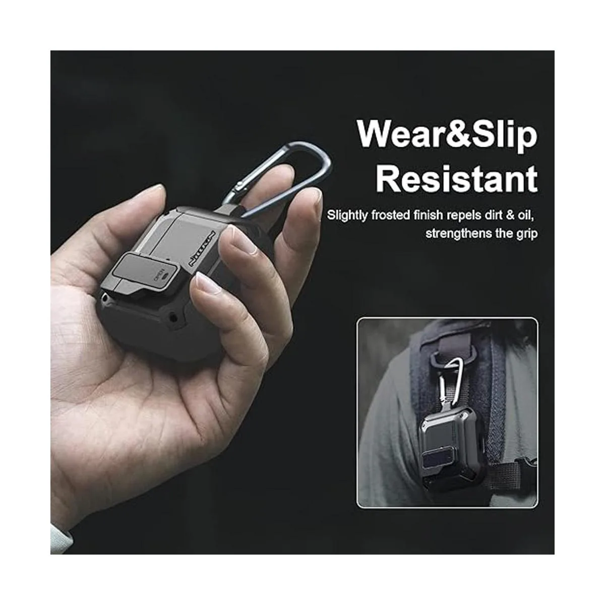 Nillkin Funda para Airpods 3 con bloqueo seguro apertura_5