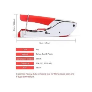 Kit de herramientas de compresión rizador de compresión_2