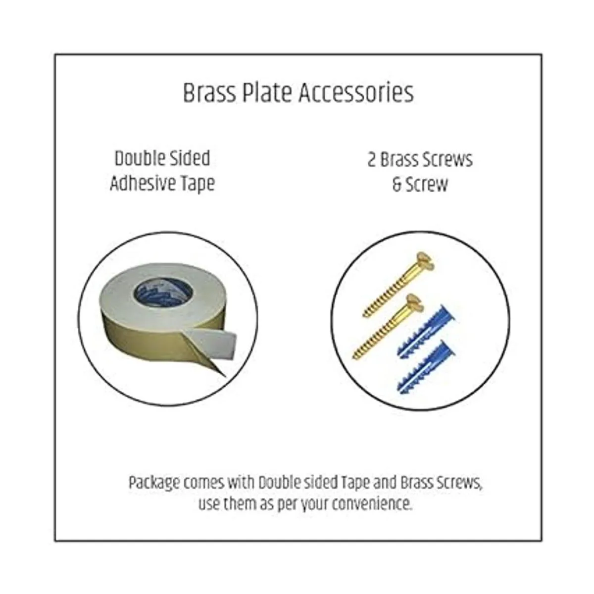 Calyron Placa para puerta de oficina de latón fundido_5