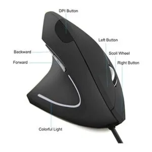 Wendry USB VerticalWired Version Left Handded Optical_4