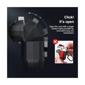 Nillkin Funda para Airpods 3 con bloqueo seguro apertura_3