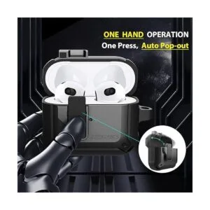 Nillkin Funda para Airpods 3 con bloqueo seguro apertura_2