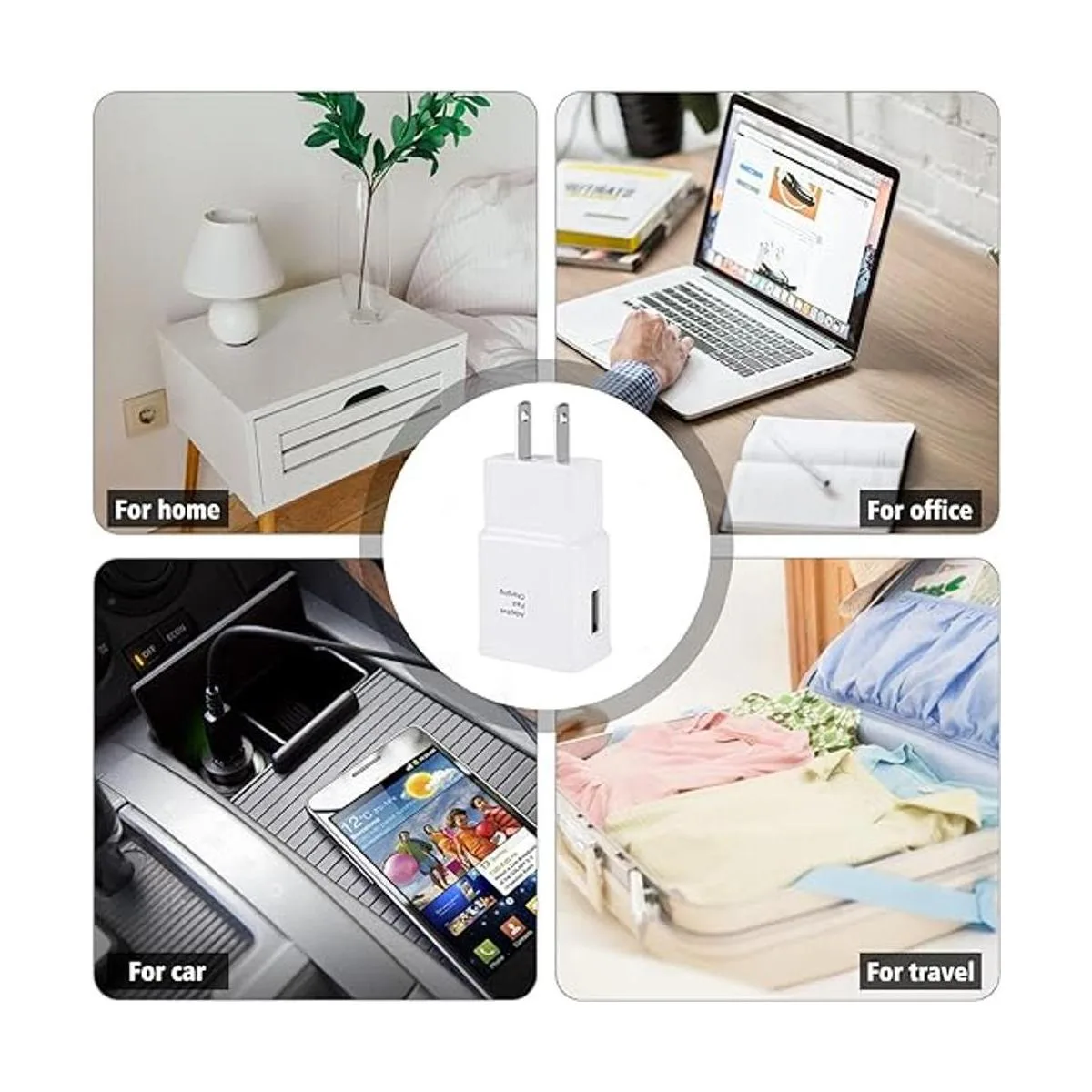 Adaptador de cargador de pared USB de carga rápida_7