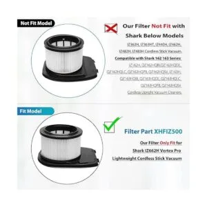 LANROON IZ662H Filtro para Shark IZ662H Vertex Pro_2
