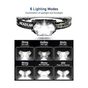 PLUSINTO 9 faros LED de 2000 lúmenes paquete de 2_3