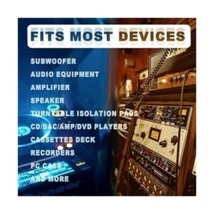Isolation Feet Rubber NonSkid Speaker Pads with Adhesive_5