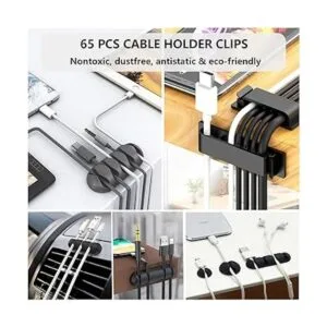 DRIVUU Kit organizador de gestión de cables de 311 piezas_2