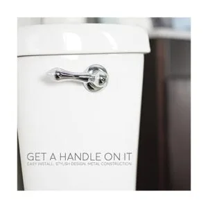 LDR Global Manija de repuesto de mango de inodoro para_2