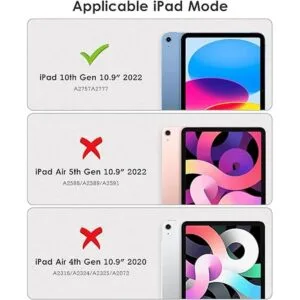 DTTOCASE Funda para iPad de 10 generación 2022 funda_2
