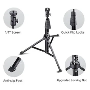 Fugetek Trípode profesional para teléfono celular de 67_2