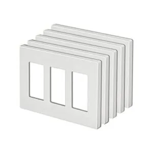BESTTEN Placa de pared sin tornillos de 3 bandas USWP4 de_1