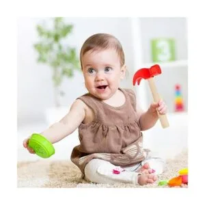 Lewtemi 8 juguetes de martillo de madera martillos de_6