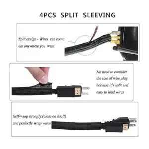 DRIVUU Kit organizador de gestión de cables de 311 piezas_3