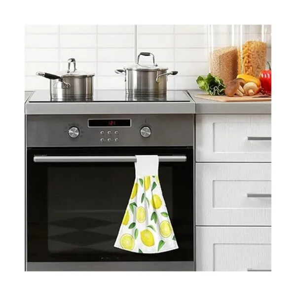 Summer Fresh Lemons Juego de 2 toallas de cocina_2