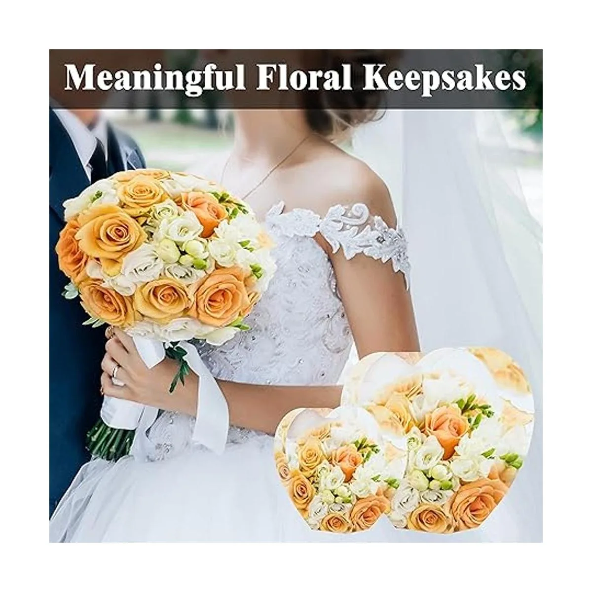 PieceCircle 2 moldes de resina en forma de corazón grande_6