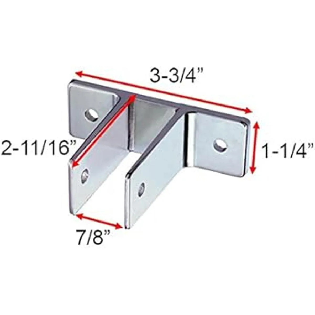 Harris Hardware 15416 Pantalla para orinar cromo pulido_3